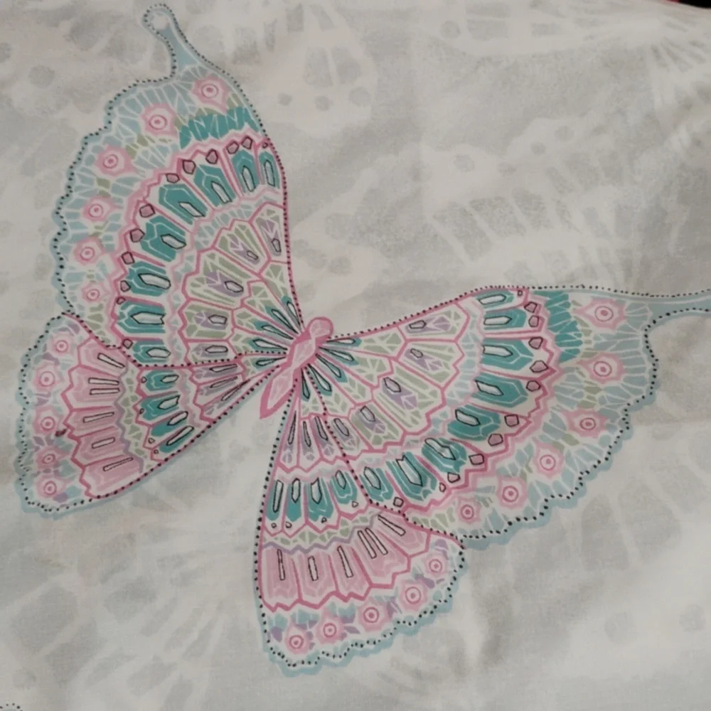 🦋 Westpoint Pepperell Butterfly  VINTAGE DEADSTOCK PILLOW🦋CASE  EVC